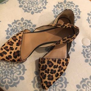 Jcrew leopard print flats